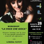 WORKSHOP: LA VOCE CHE GIOCA - Lorena Favot